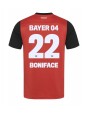 Bayer Leverkusen Victor Boniface #22 Replika Hemmakläder 2024-25 Kortärmad